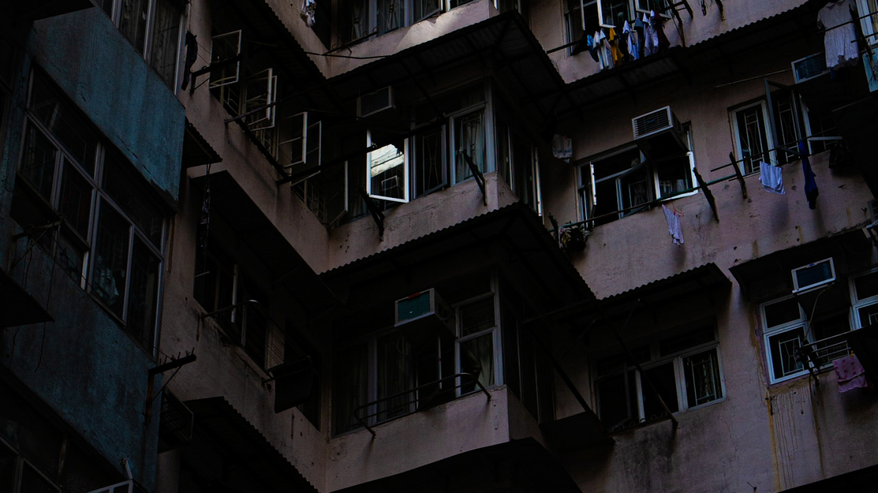 Zone Urbaine, Immeuble de Grande Hauteur, Architecture, Bâtiment, Noir et Blanc. Wallpaper in 1280x720 Resolution