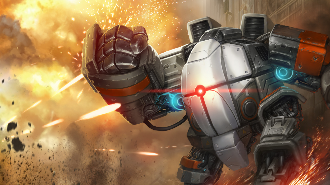 Mecha -, Pc-Spiel, Strategie-video-Spiel, Roboter, Digital Compositing. Wallpaper in 1280x720 Resolution