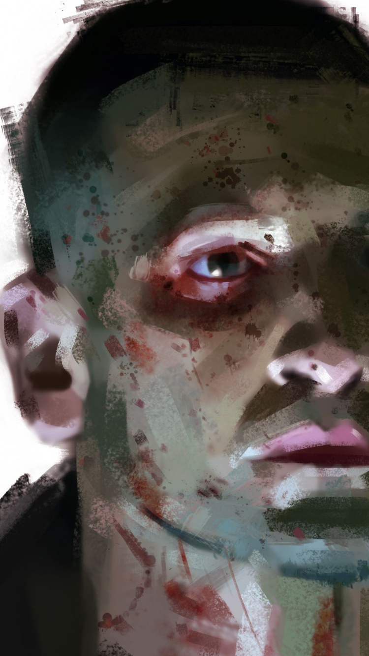 Man in Black Suit Jacket. Wallpaper in 750x1334 Resolution