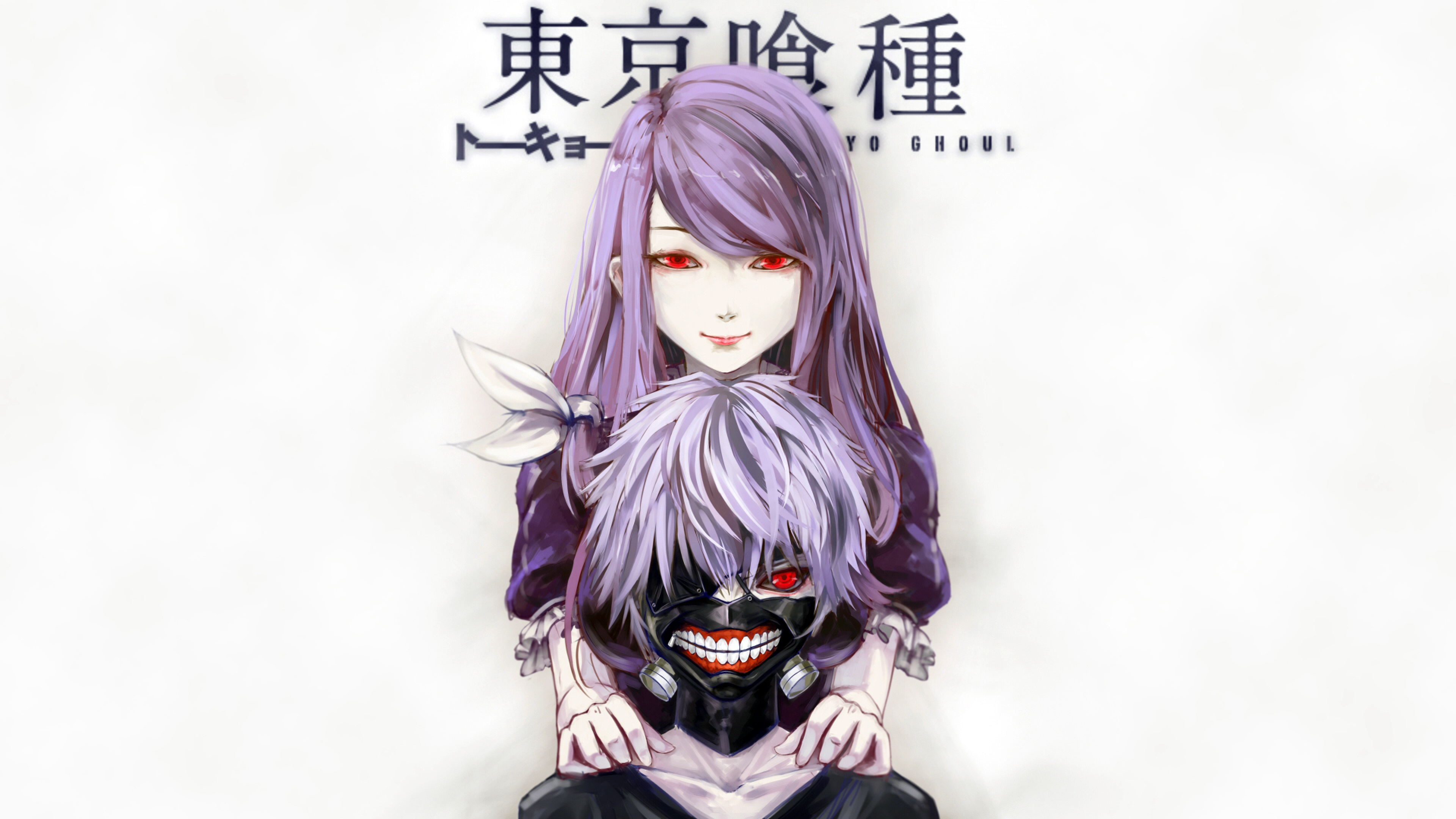 Purple Haired Male Anime Character. Wallpaper in 3840x2160 Resolution