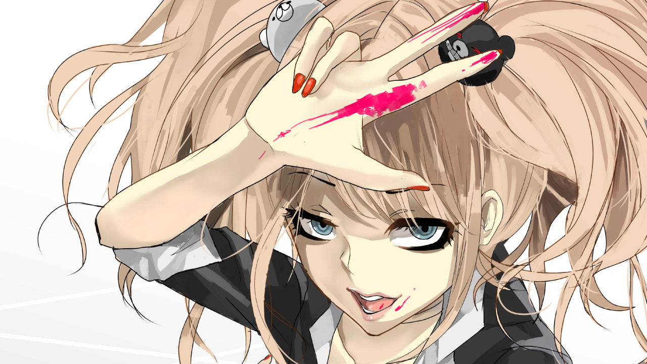 Anime-Charakter Mit Blonden Haaren. Wallpaper in 1280x720 Resolution