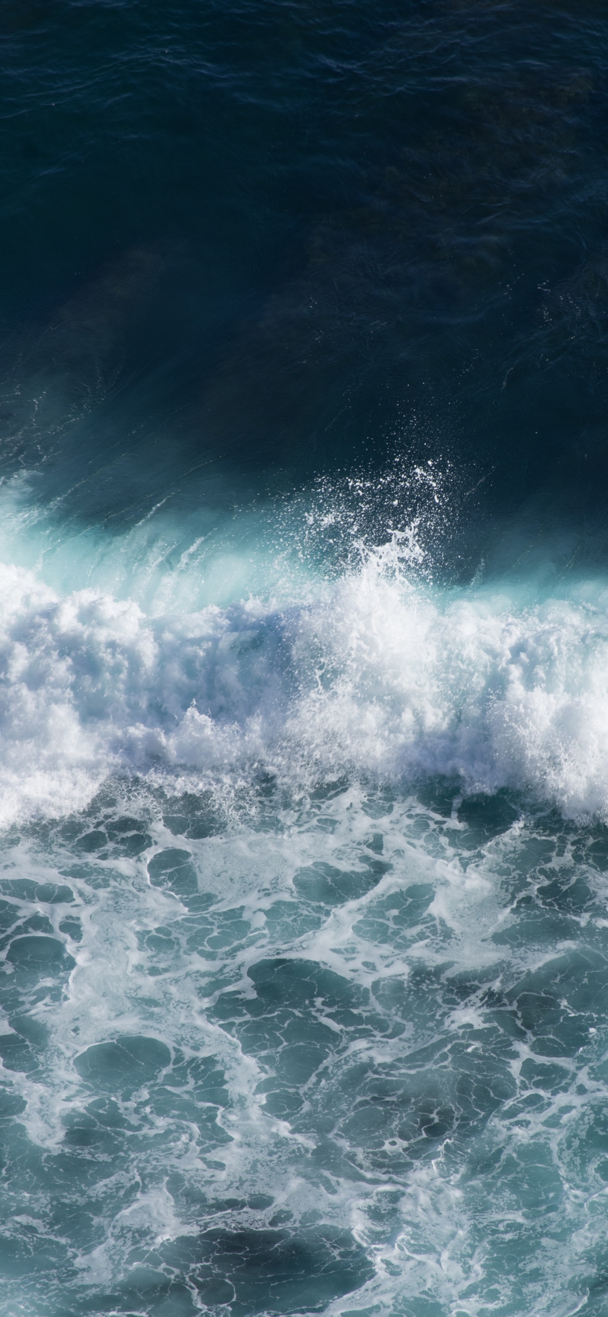 Ozean, Strand, Himmel, Meer, Ufer. Wallpaper in 1242x2688 Resolution