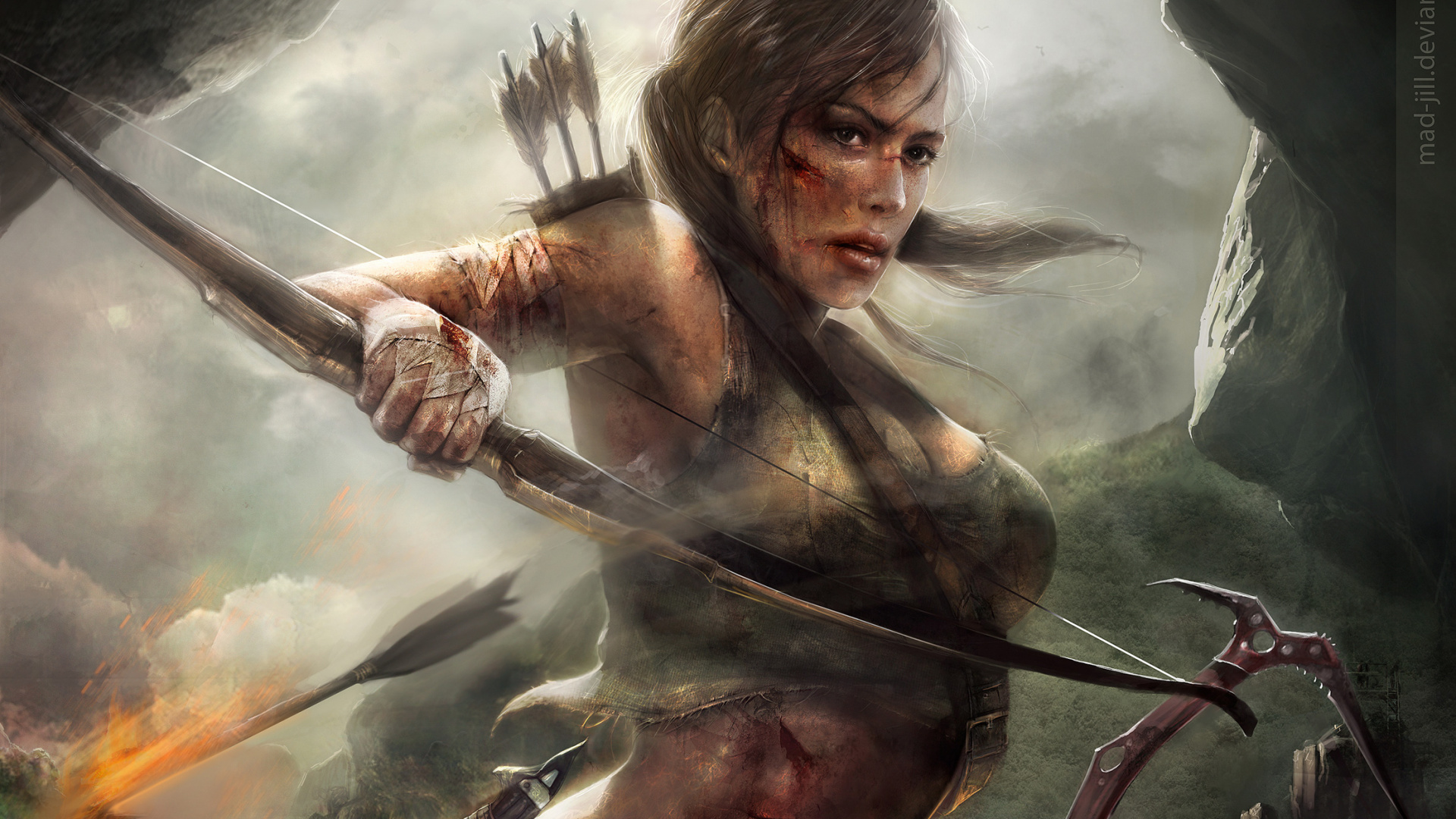 Mann, Der Einen Schwarz-braunen Stock Hält. Wallpaper in 1920x1080 Resolution