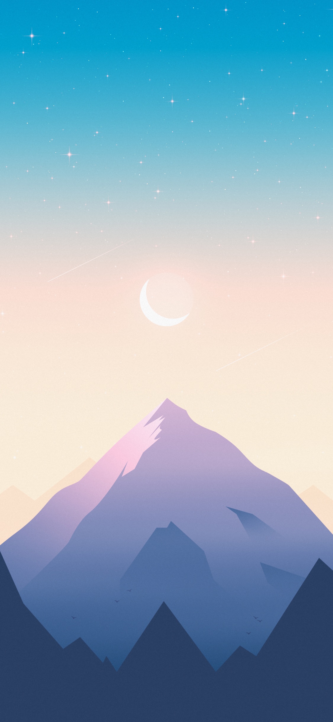 Mond, Cloud, Atmosphäre, Tageszeit, Ökoregion. Wallpaper in 1125x2436 Resolution