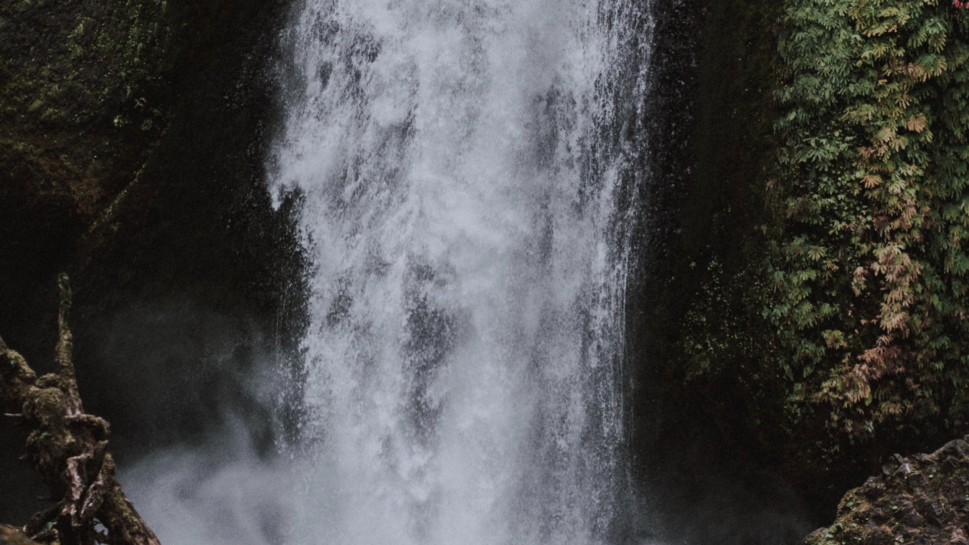 Wasserfall, Gewässer, Wasser, Wasserressourcen, Natur. Wallpaper in 1920x1080 Resolution