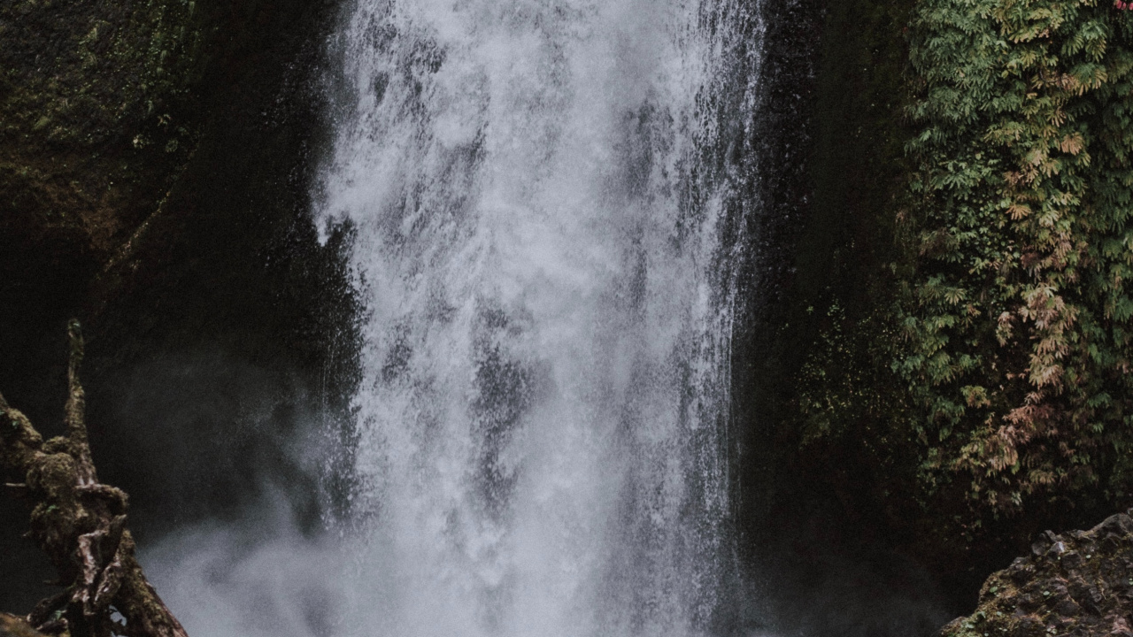 Cascada, Cuerpo de Agua, Agua, Los Recursos de Agua, Naturaleza. Wallpaper in 1280x720 Resolution
