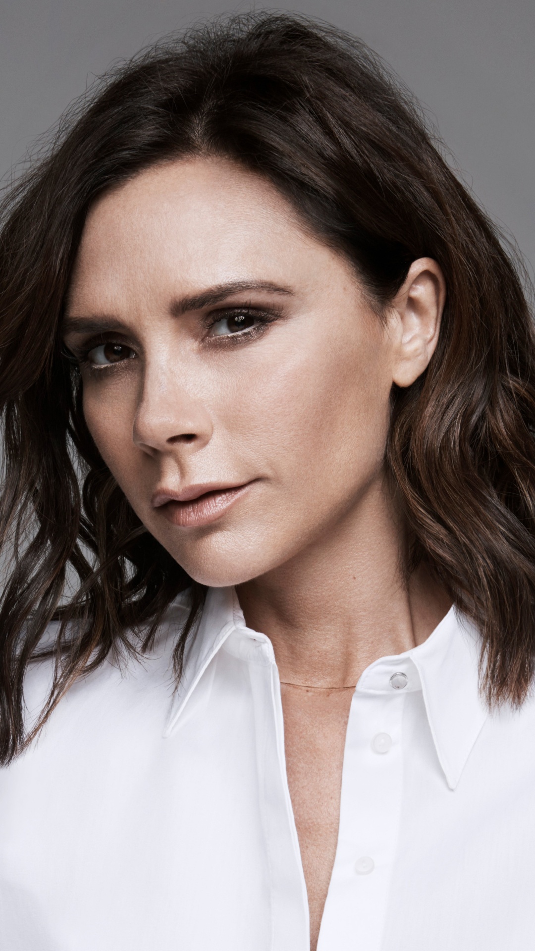 Victoria Beckham, Spice Girls, Stirn, Wange, Lippe. Wallpaper in 1080x1920 Resolution