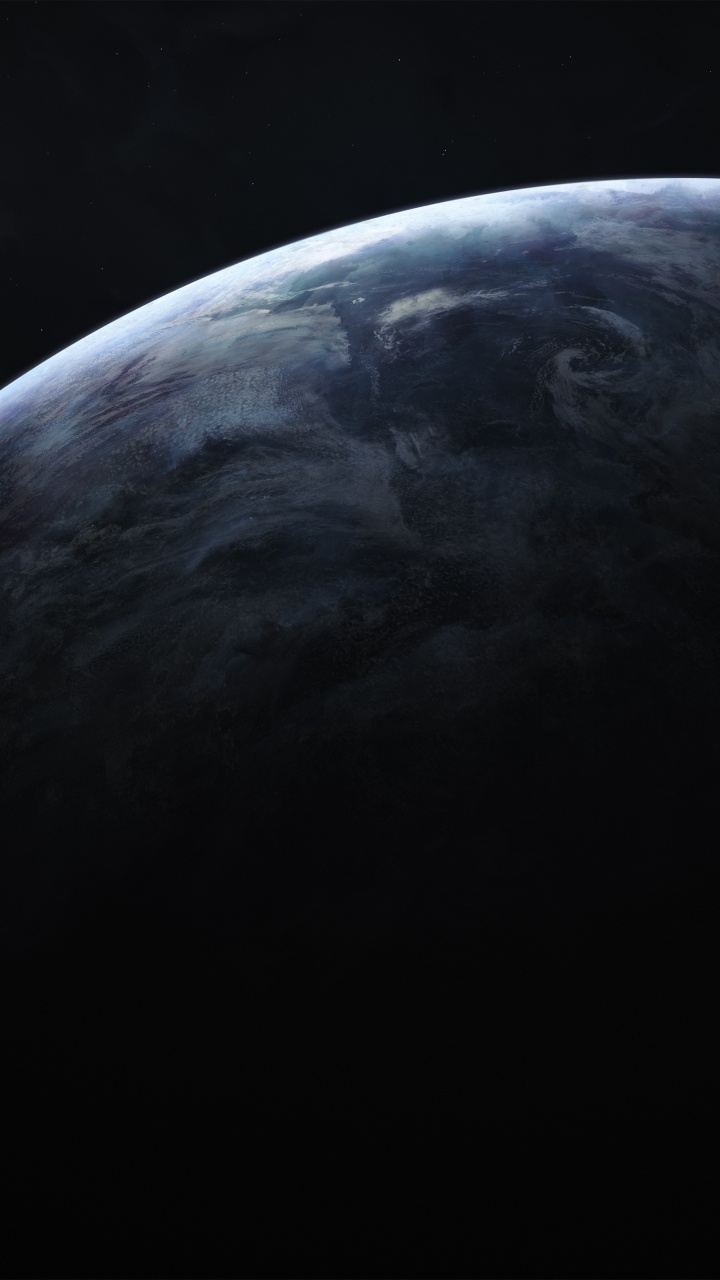 Full Moon in The Night Sky. Wallpaper in 720x1280 Resolution