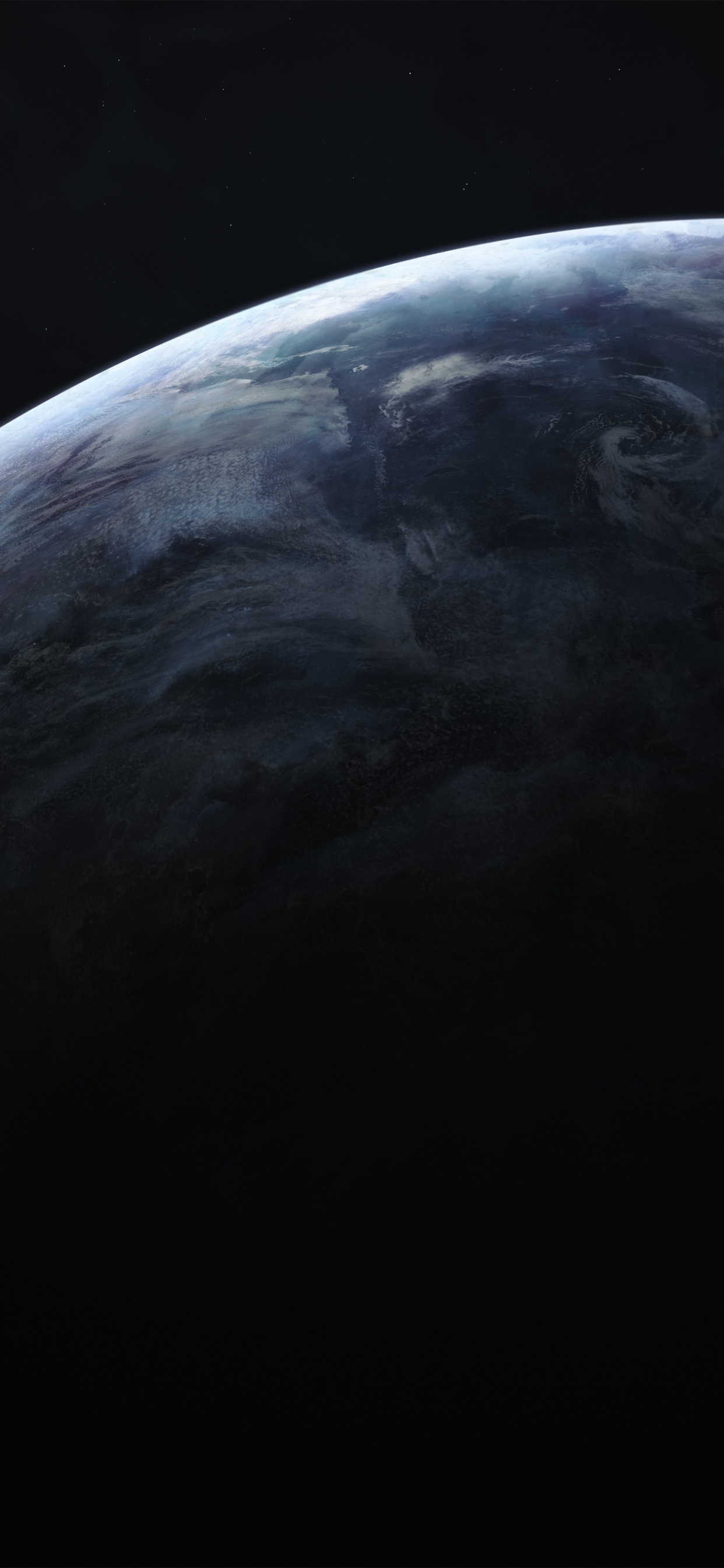 Luna Llena en el Cielo Nocturno. Wallpaper in 1242x2688 Resolution