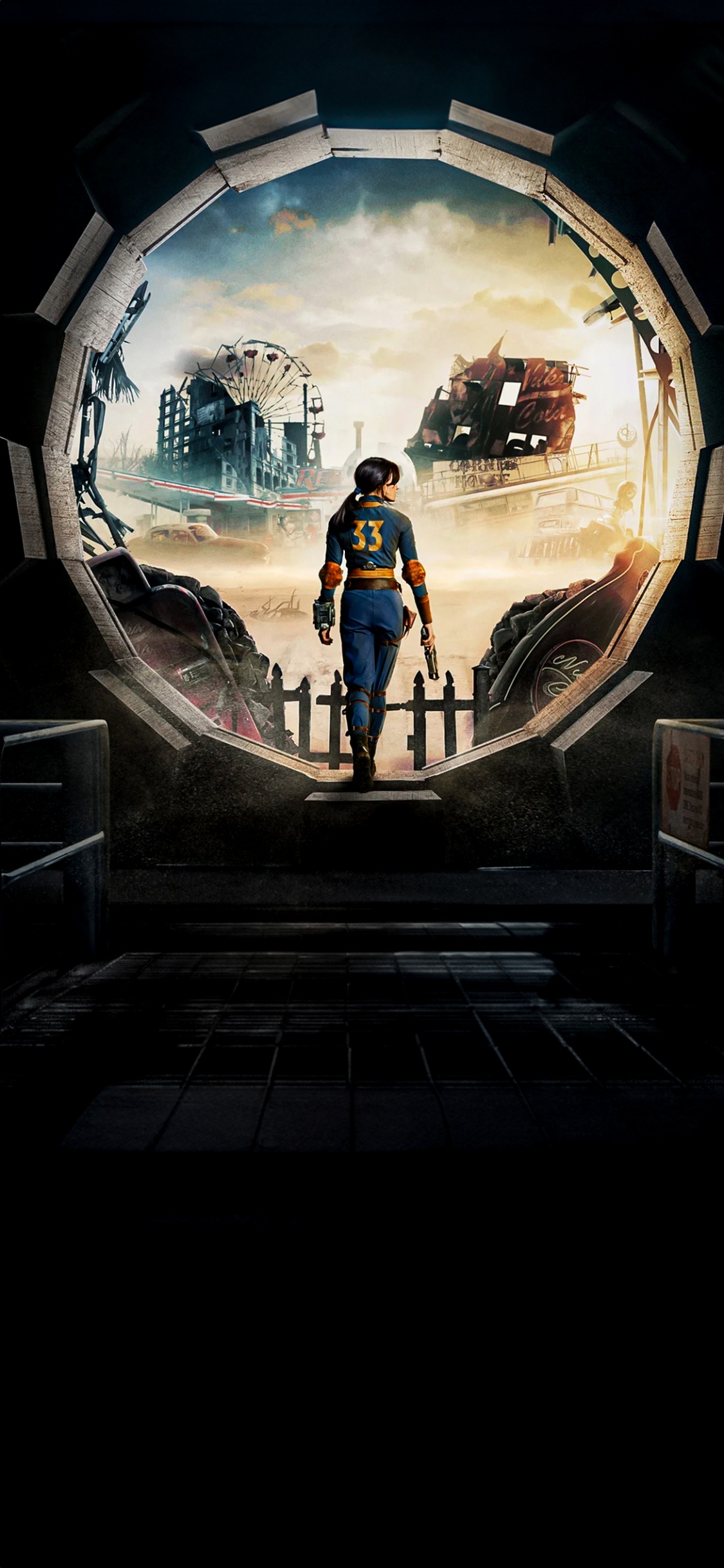 Fallout, Cartel de Consecuencias 2024, el Demonio, Cartel, Perdido Pósters. Wallpaper in 1125x2436 Resolution