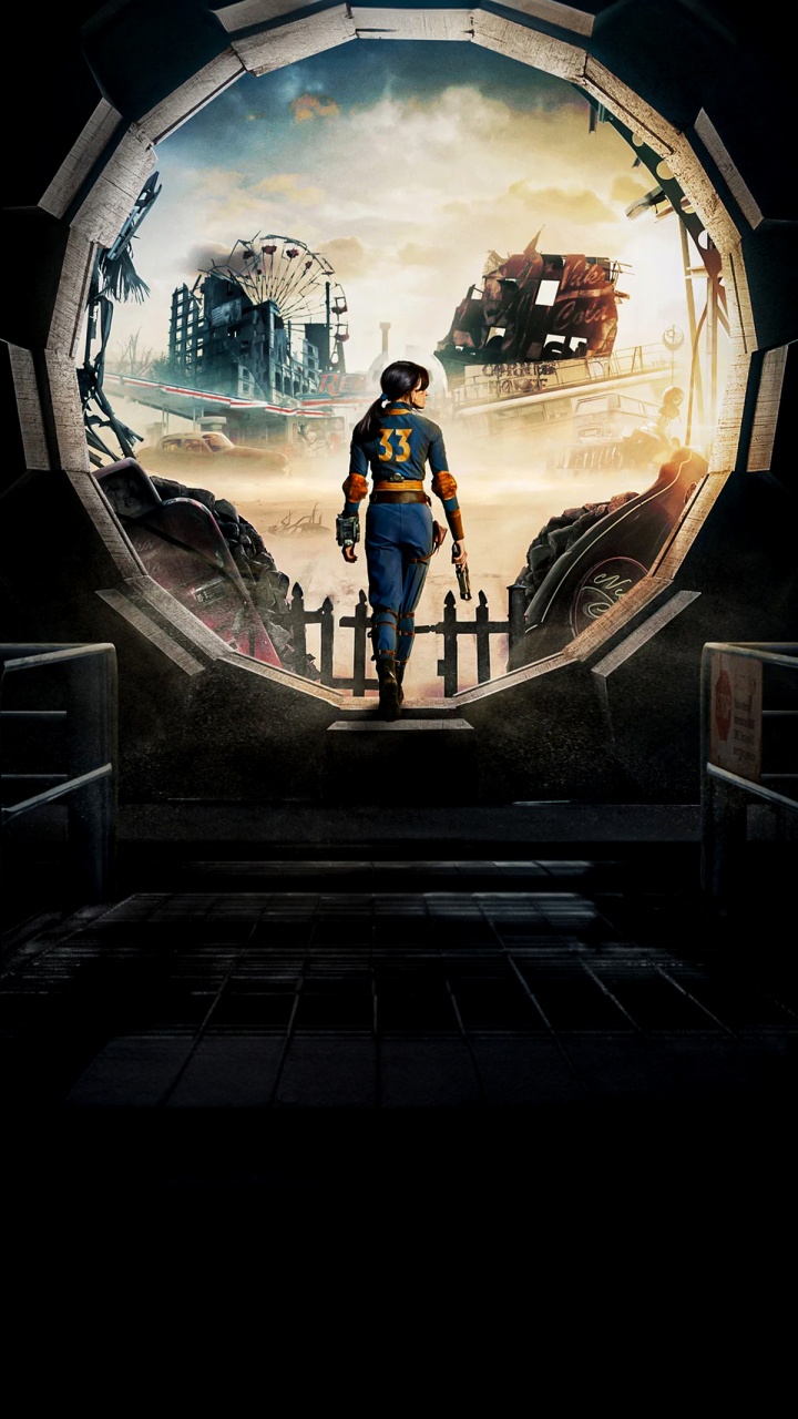 Fallout, Affiche Des Retombées 2024, Affiche, Perdu Posters, Une Saison. Wallpaper in 720x1280 Resolution