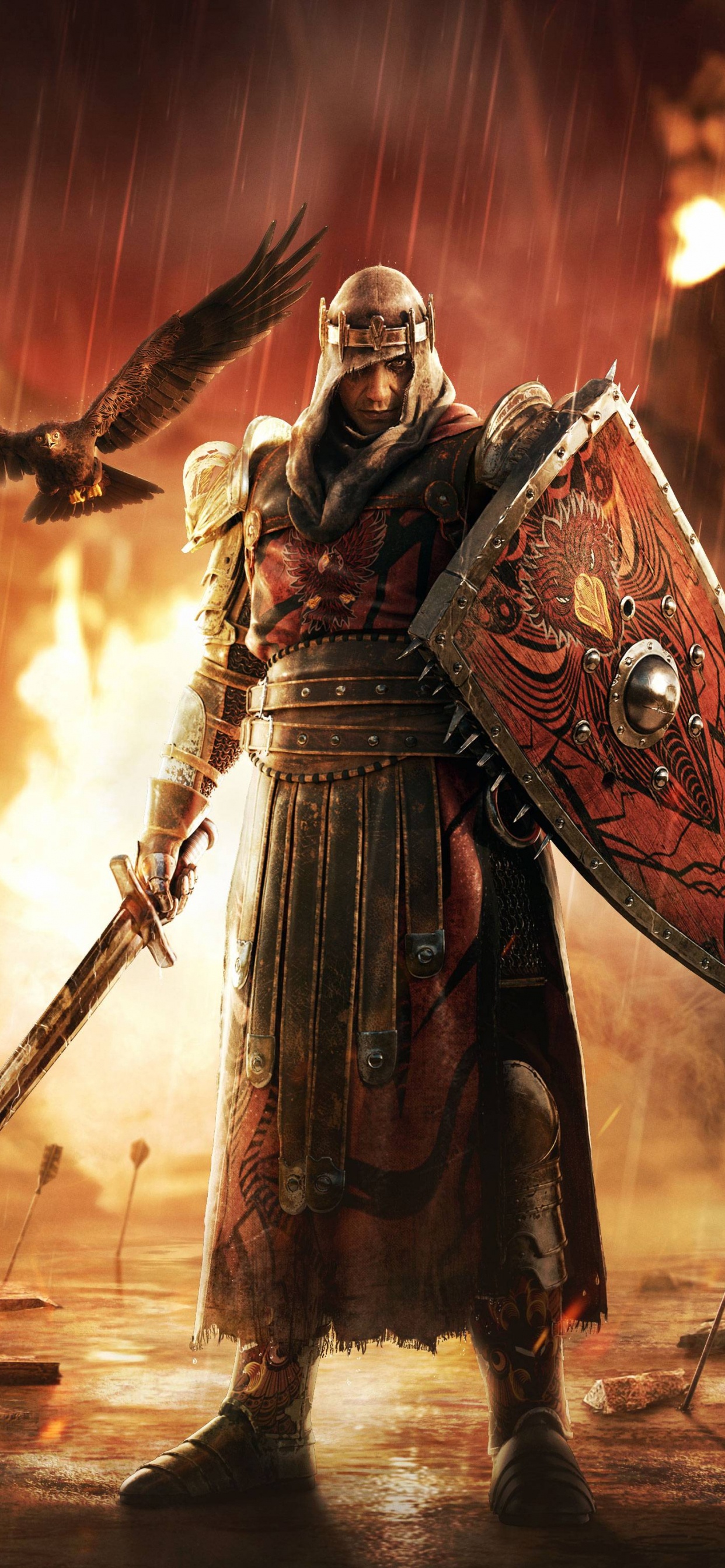 Digital Compositing, Ubisoft, Batman, Action Film, Video Games. Wallpaper in 1242x2688 Resolution