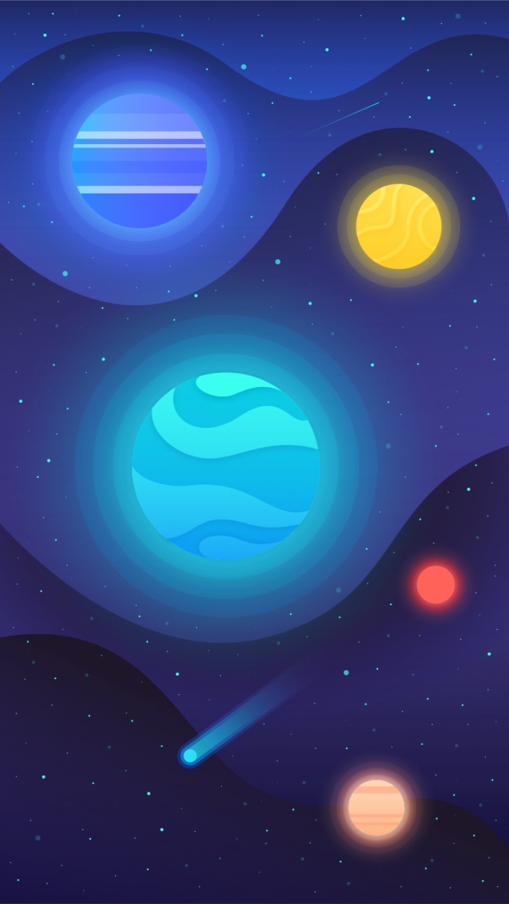 Smartphone, Apples, Blue, Astronomical Object, Star. Wallpaper in 720x1280 Resolution
