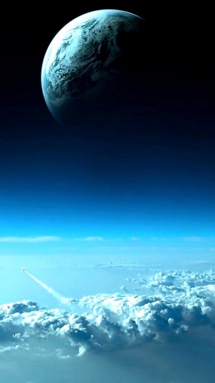 Aerial View of City During Night Time. Wallpaper in 720x1280 Resolution