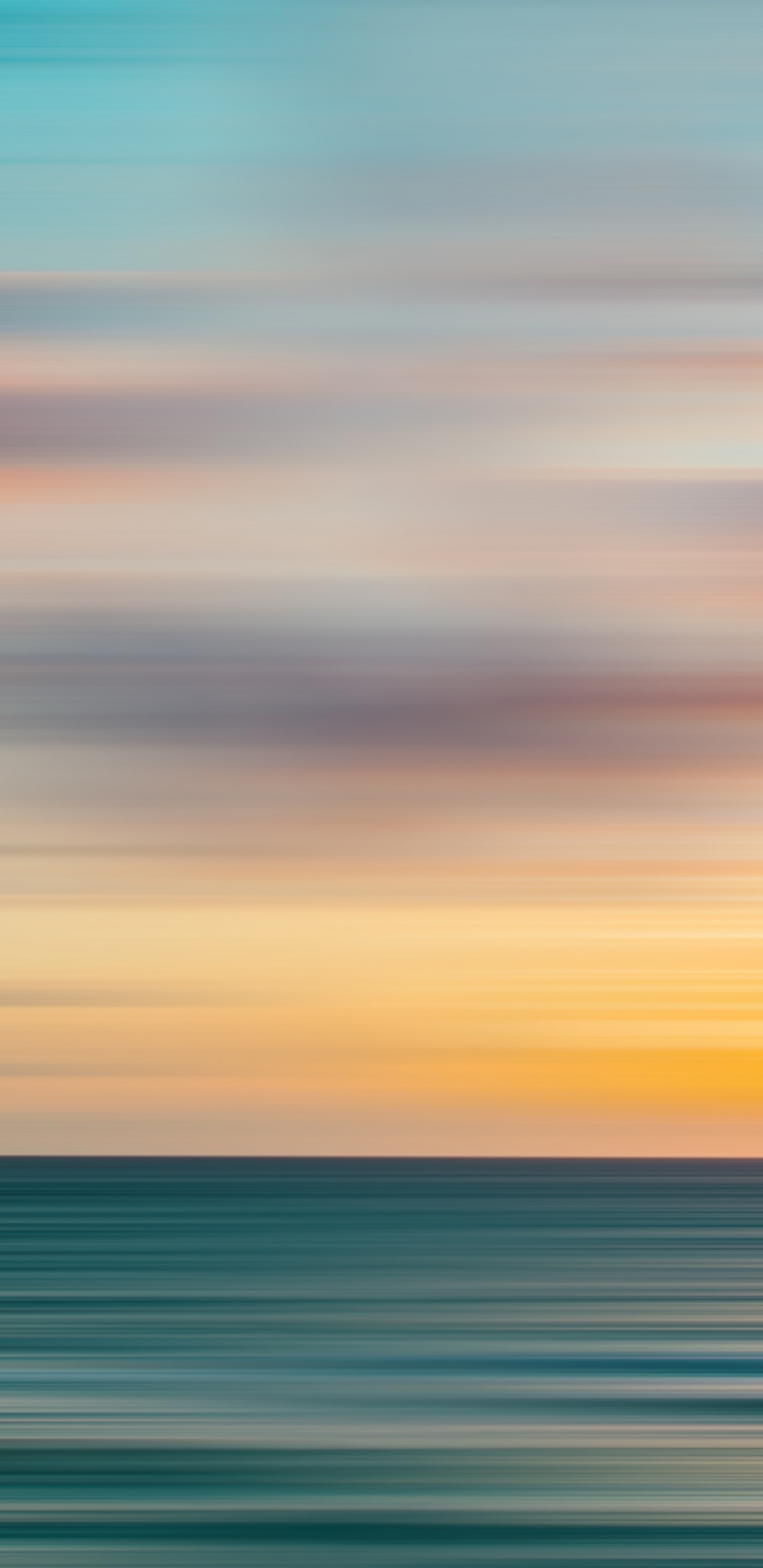 Cielo Azul y Naranja Durante la Puesta de Sol. Wallpaper in 1440x2960 Resolution