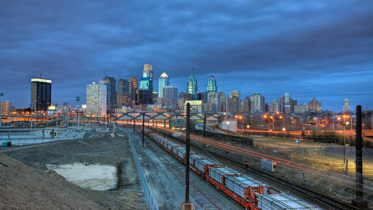 City Skyline Under Blue Sky During Daytime. Wallpaper in 1280x720 Resolution