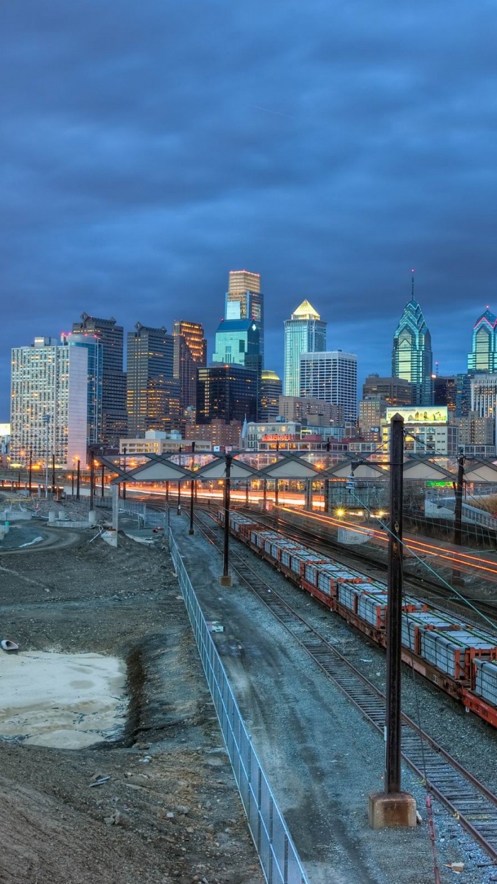 City Skyline Under Blue Sky During Daytime. Wallpaper in 720x1280 Resolution