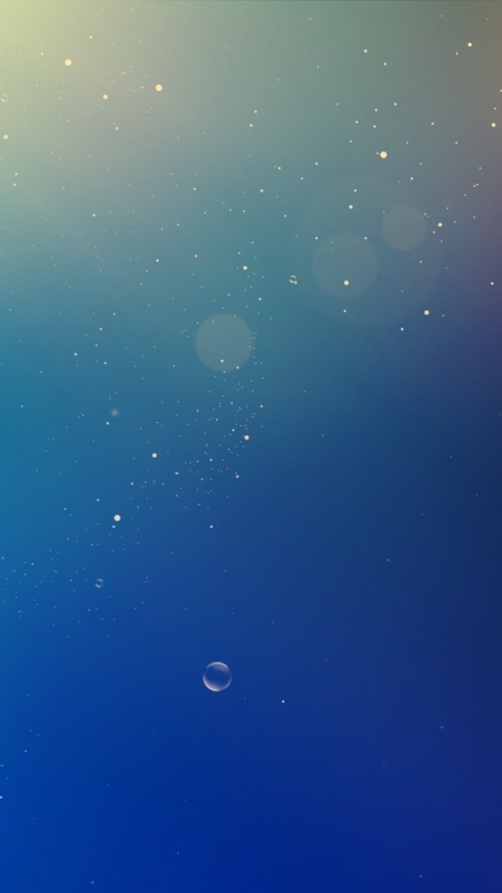 Ilustración de Estrellas Azules y Blancas. Wallpaper in 720x1280 Resolution