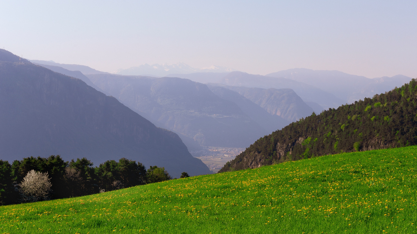 Naturaleza, Las Formaciones Montañosas, Highland, Paisaje Natural, Montaña. Wallpaper in 1366x768 Resolution