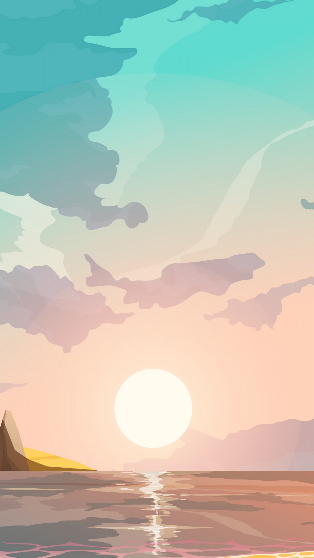 Illustration, Zeichnung, Vektor-Grafiken, Animation, Cartoon. Wallpaper in 1080x1920 Resolution