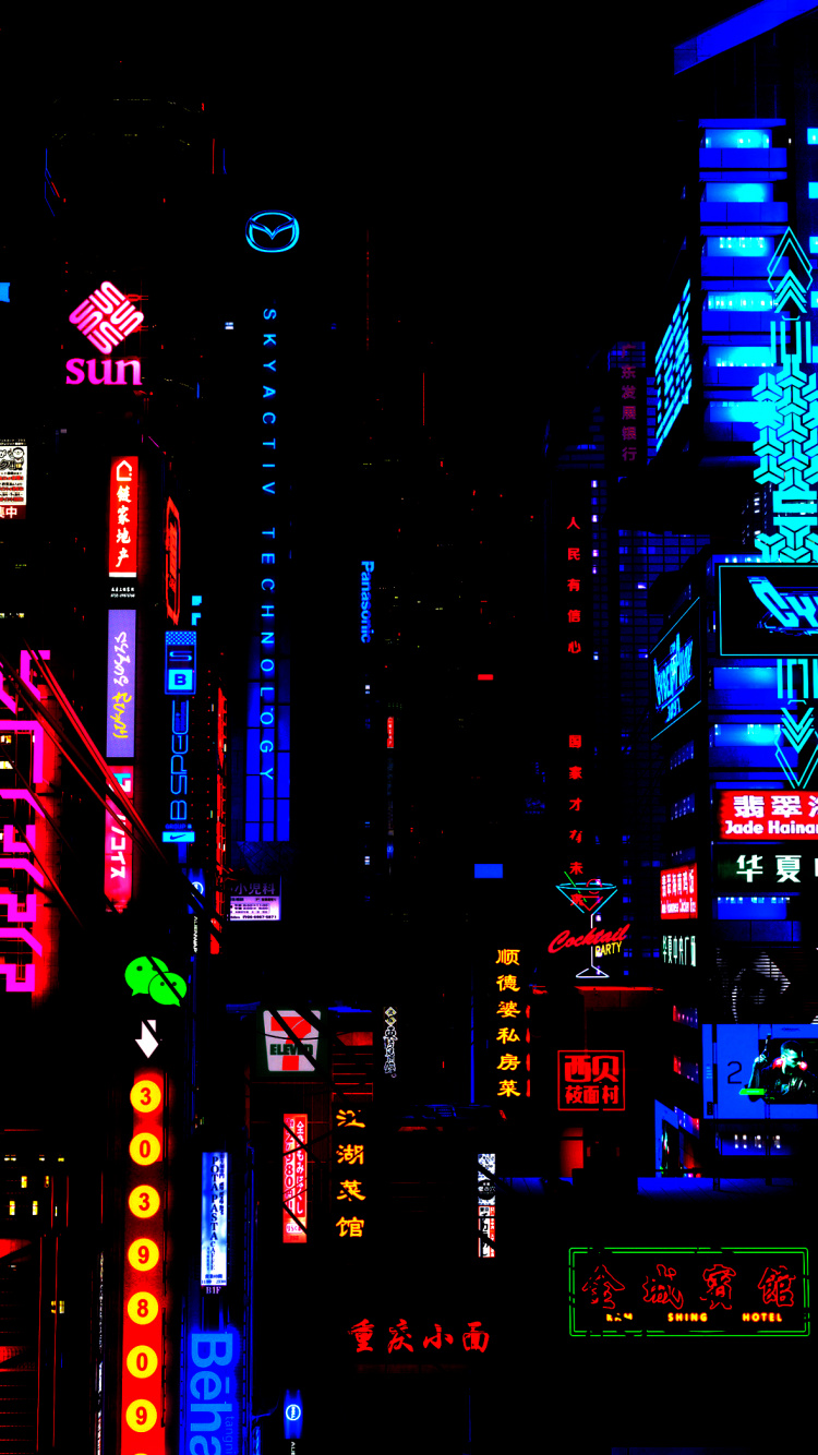 Skyscraper, Building, Electricity, Electronic Signage, Electric Blue. Wallpaper in 750x1334 Resolution