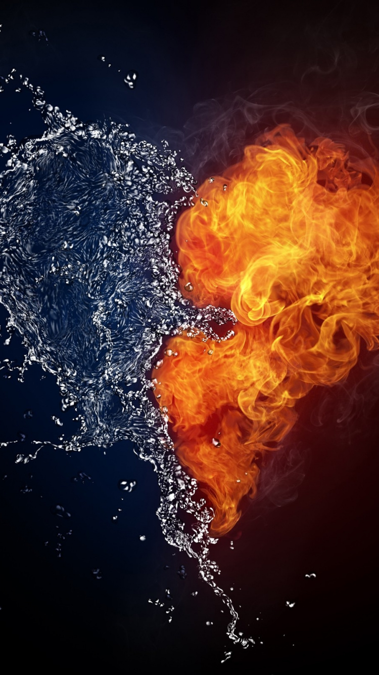 心脏, 黑暗 壁纸 750x1334 允许