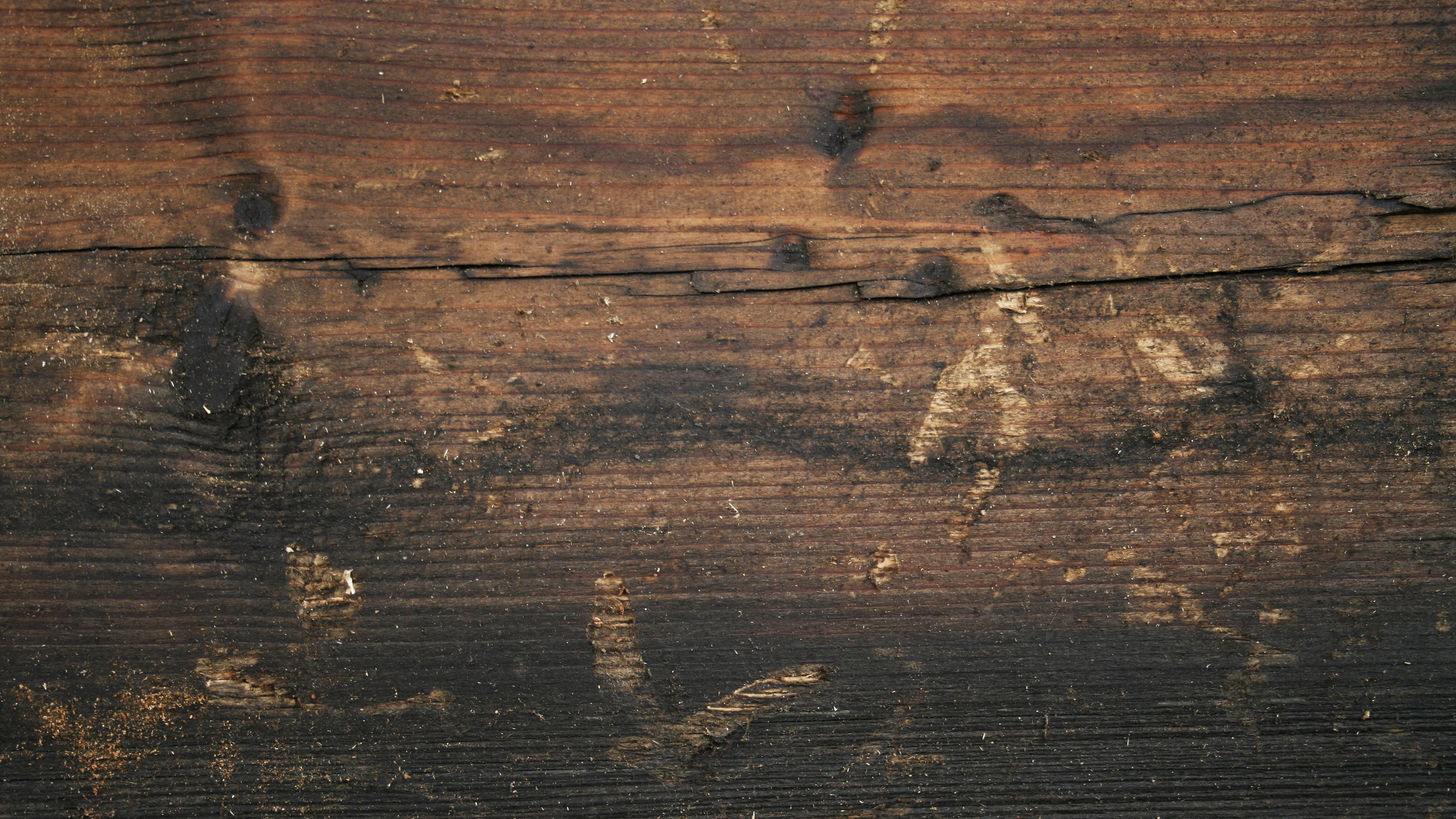 Brown and Black Wooden Surface. Wallpaper in 2560x1440 Resolution