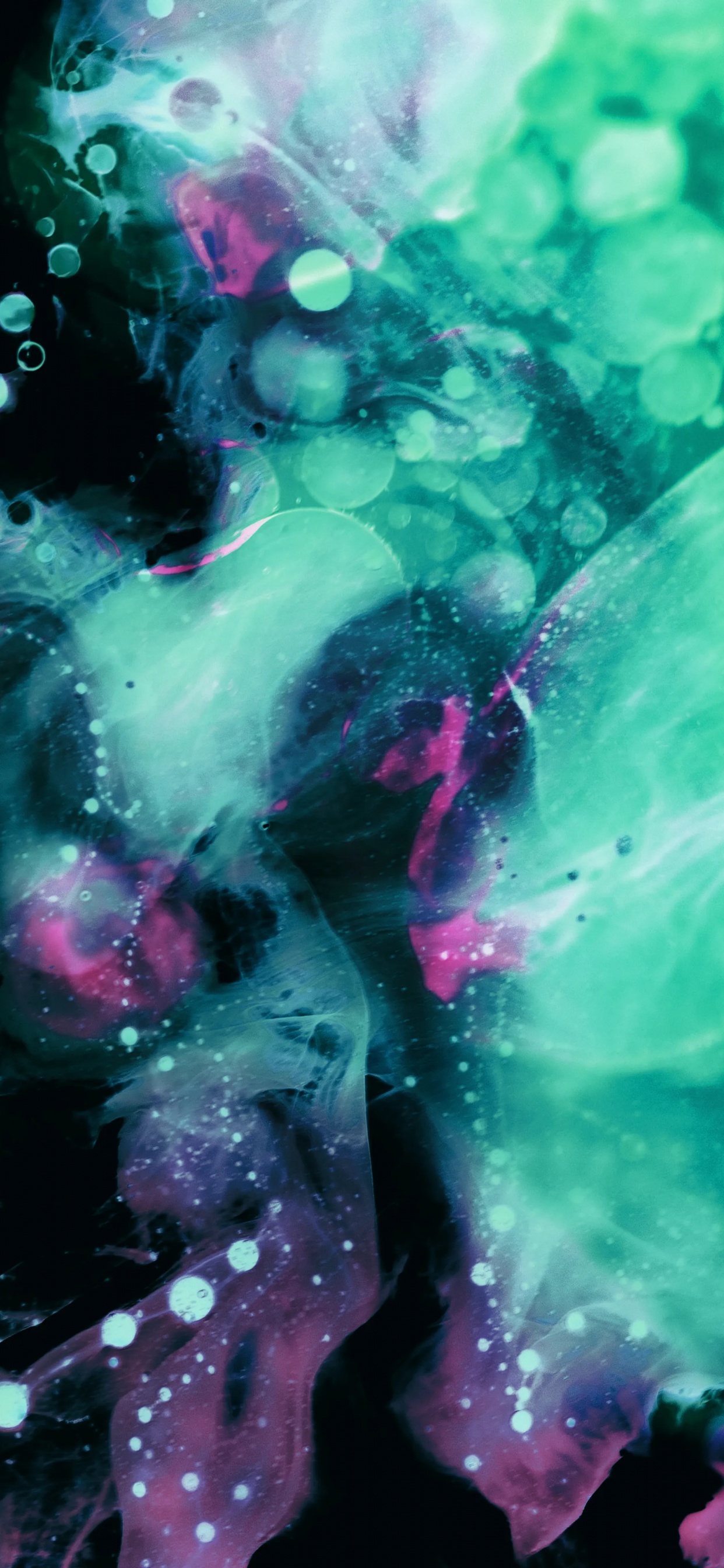 Everpix, Teal, Manzana, Gráficos, Arte Fractal. Wallpaper in 1242x2688 Resolution