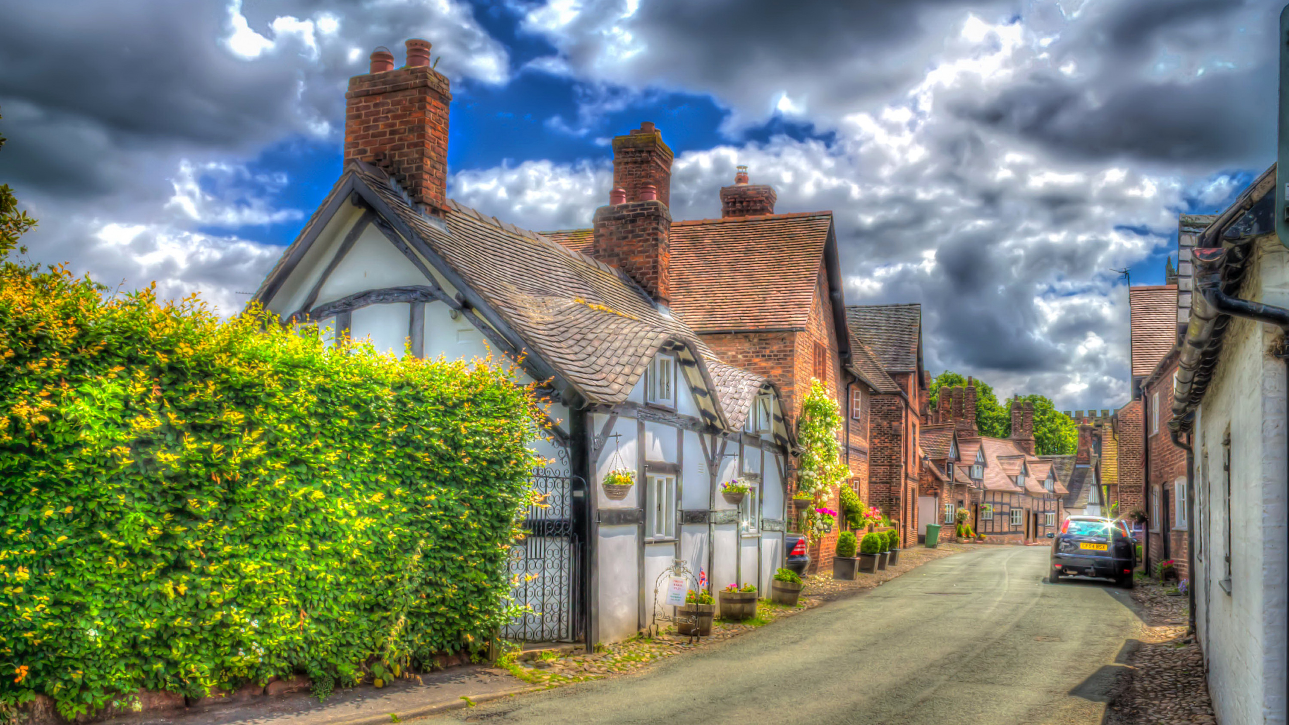 的房子, 酒店, 住宅区, 杂志, 村庄 壁纸 2560x1440 允许