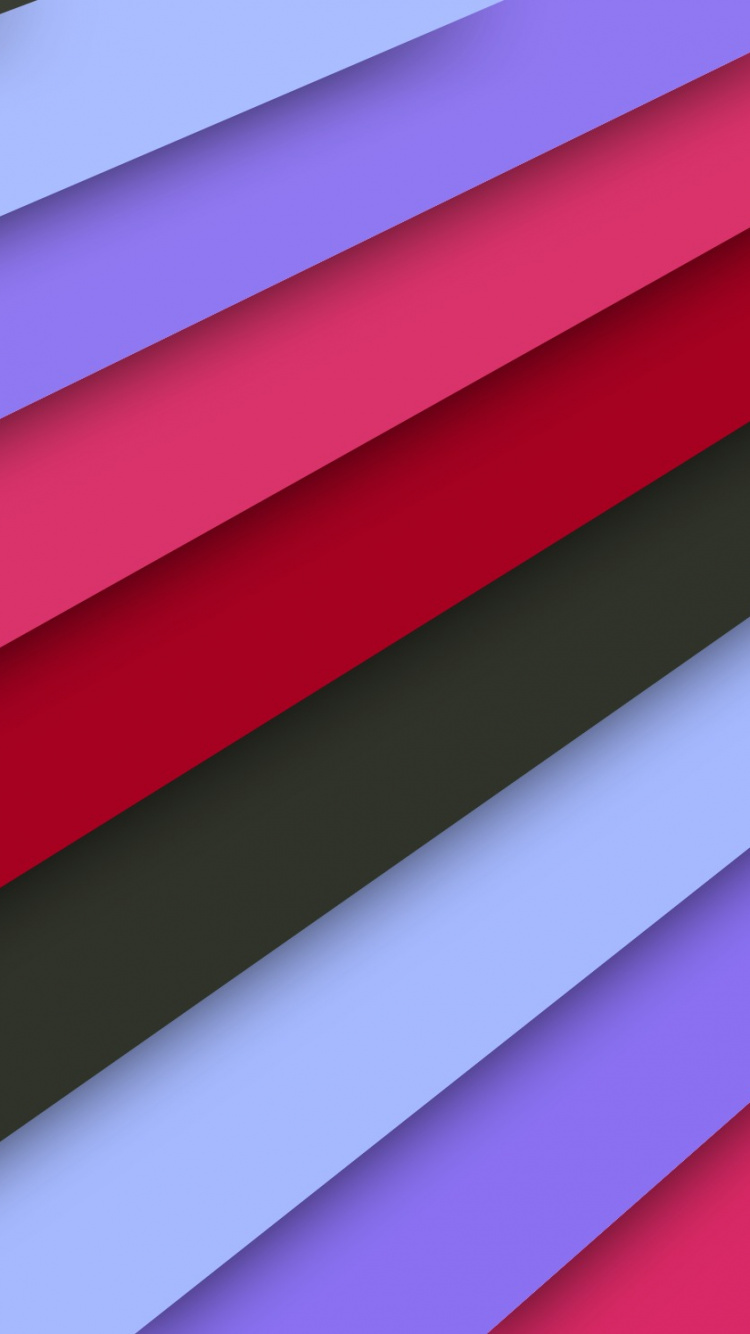 Red White and Black Striped. Wallpaper in 750x1334 Resolution