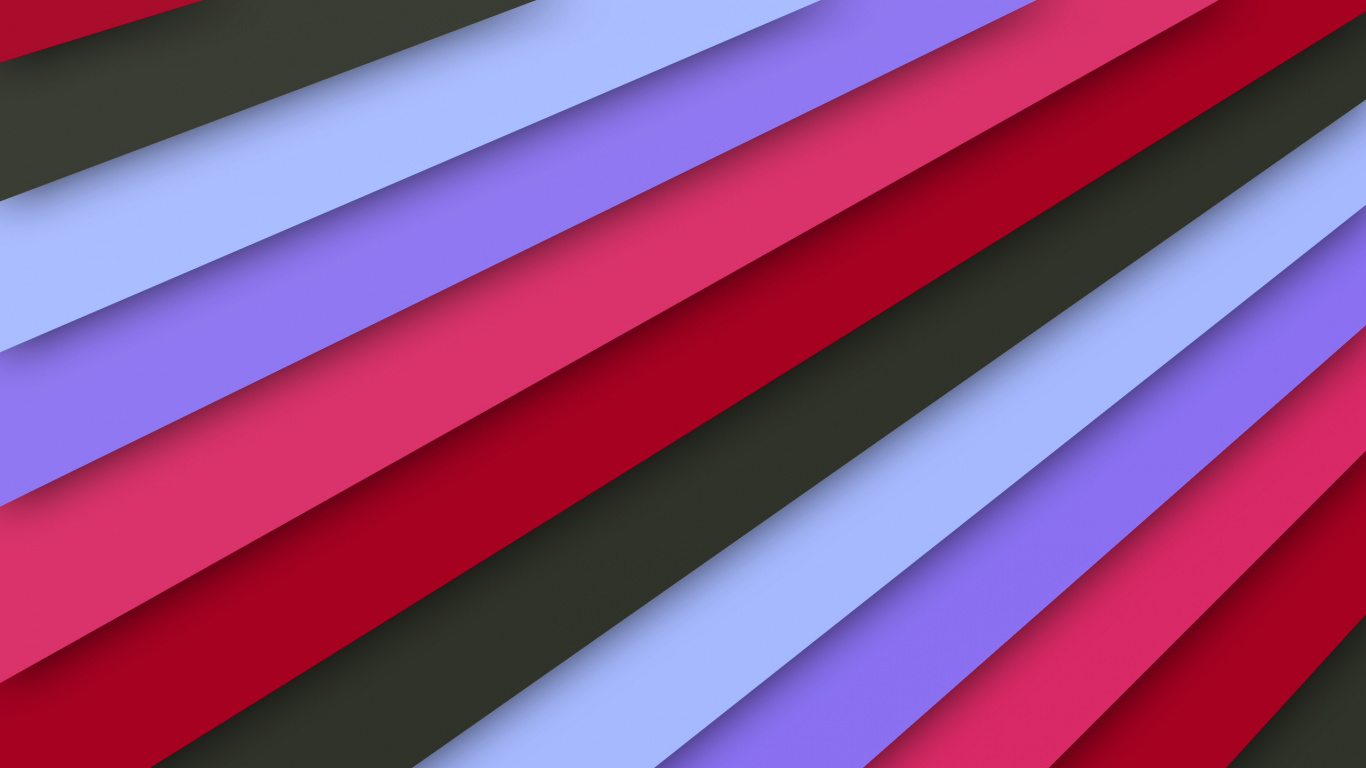 Rot Weiß Und Schwarz Gestreift. Wallpaper in 1366x768 Resolution