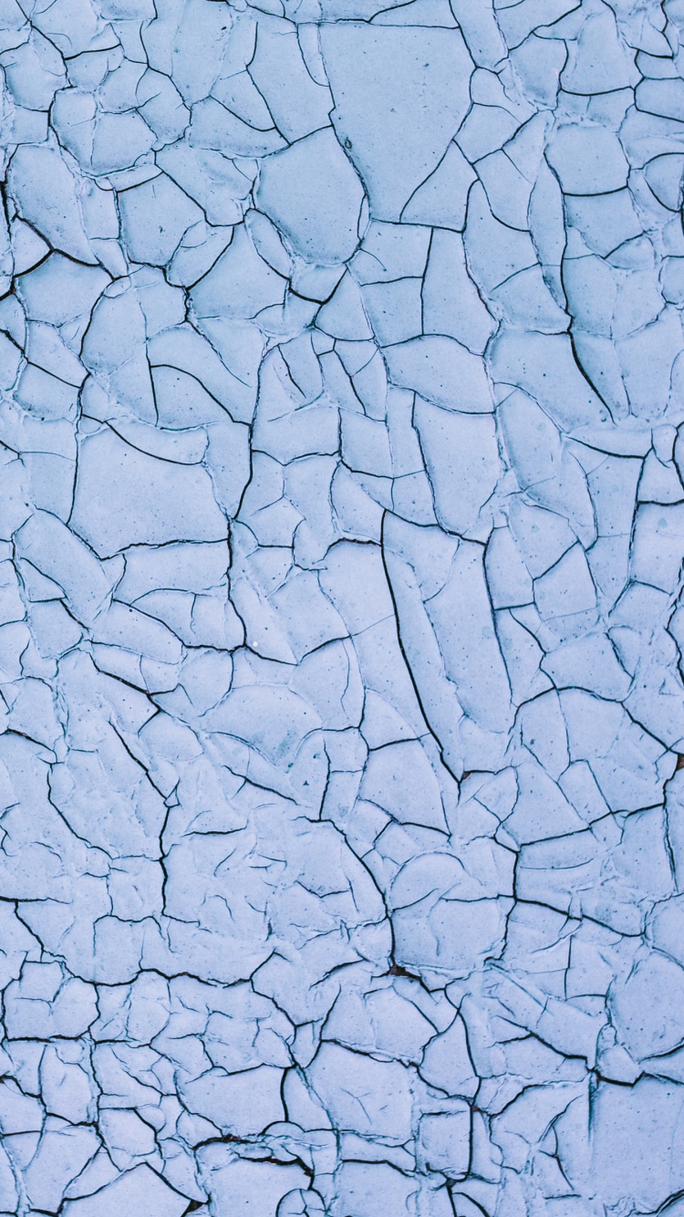 Weißer Und Schwarzer Betonboden. Wallpaper in 750x1334 Resolution