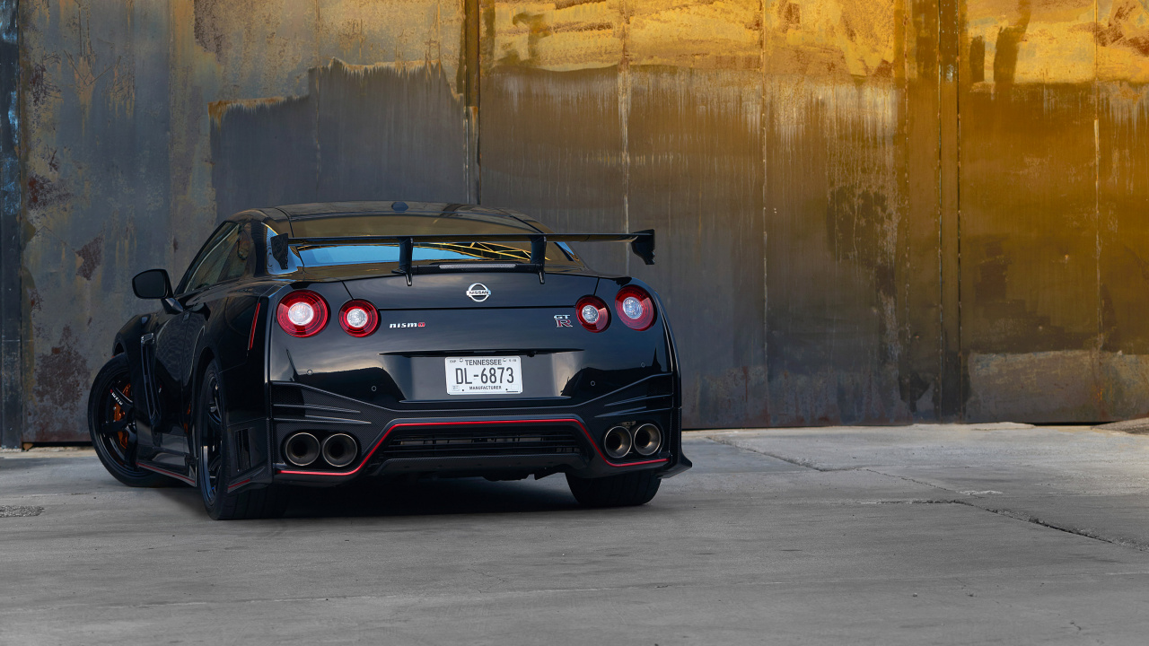 Bmw m 3 Negro en la Carretera. Wallpaper in 1280x720 Resolution