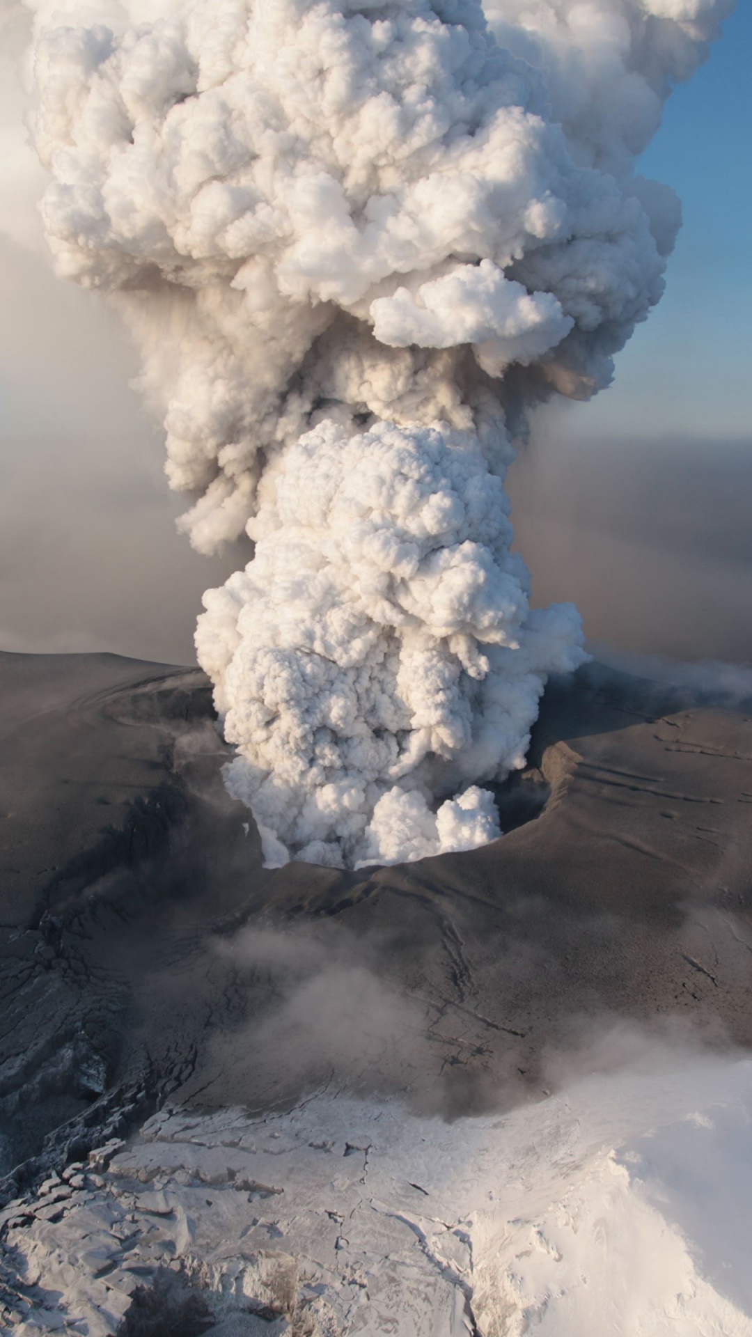 2010年埃亚菲亚德拉火山喷发, 火山灰, 熔岩圆顶, 火山的地貌, 类型的火山爆发 壁纸 1080x1920 允许