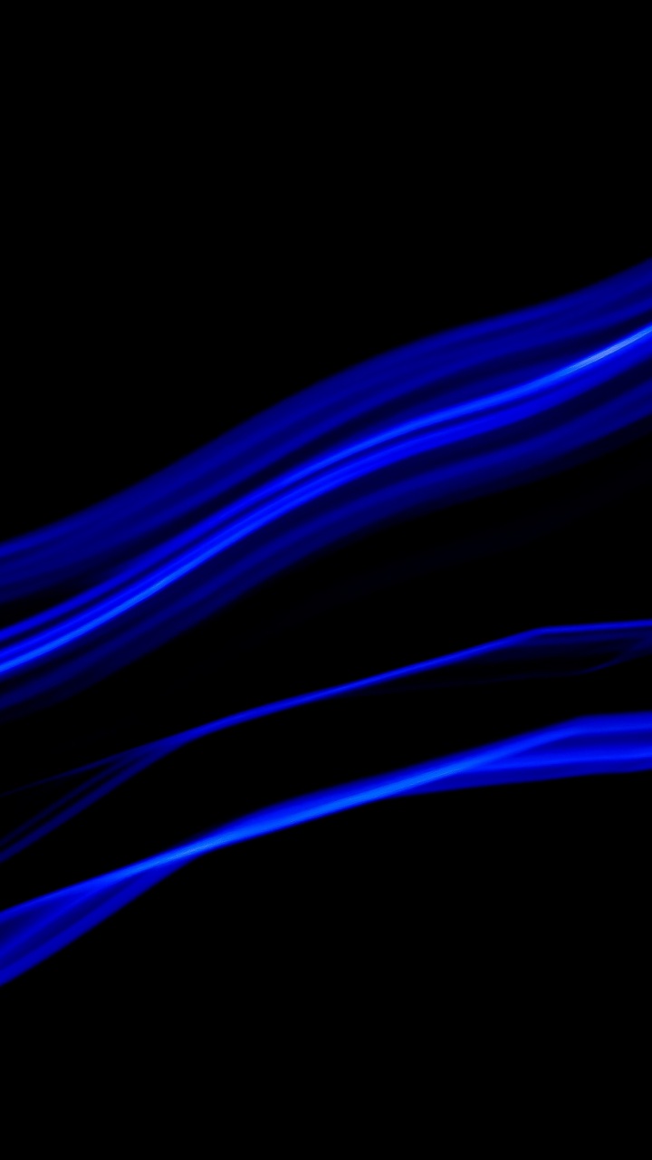 Blaues Und Weißes Licht Digitale Tapete. Wallpaper in 720x1280 Resolution