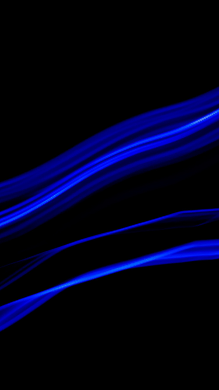 Blaues Und Weißes Licht Digitale Tapete. Wallpaper in 750x1334 Resolution