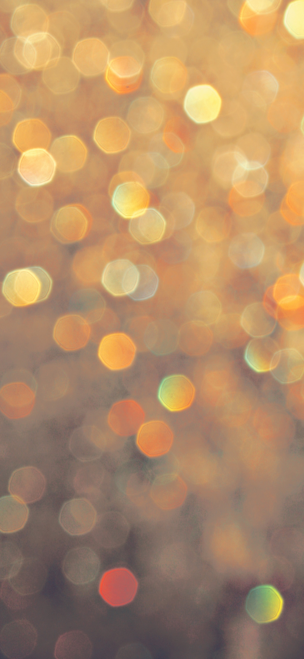 Lumières Bokeh Jaunes et Blanches. Wallpaper in 1242x2688 Resolution