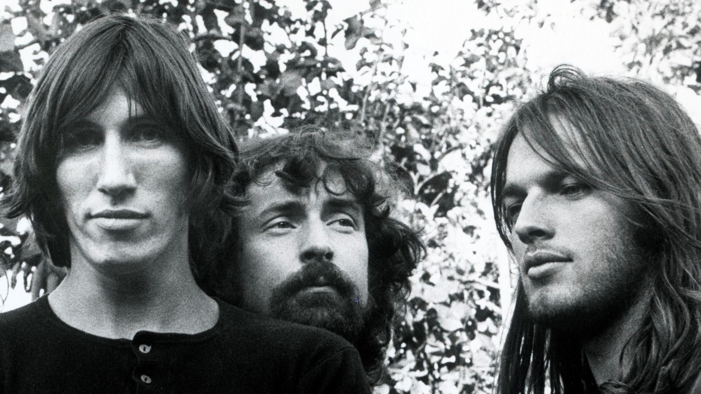 Pink Floyd, Monocromo, Amistad, Sica, en Blanco y Negro. Wallpaper in 1366x768 Resolution