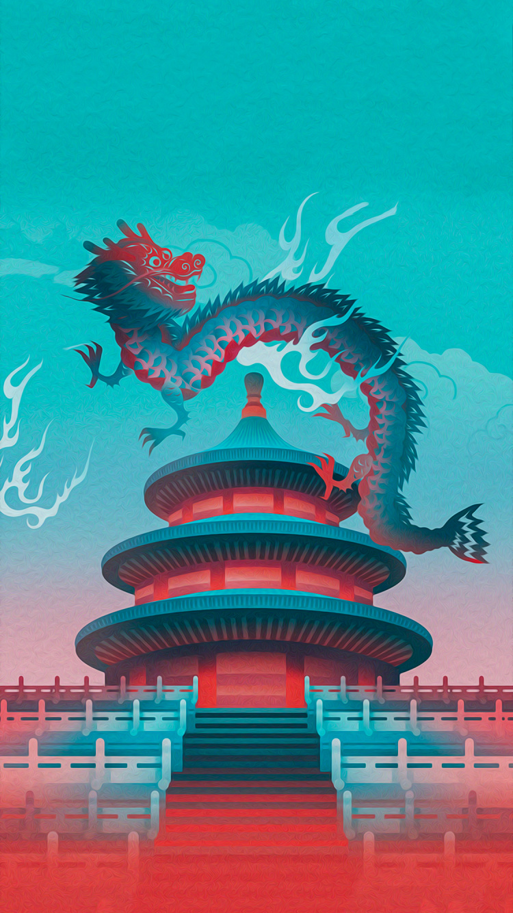 Ilustración, Arte, Diseño, Cartel, Arquitectura. Wallpaper in 750x1334 Resolution