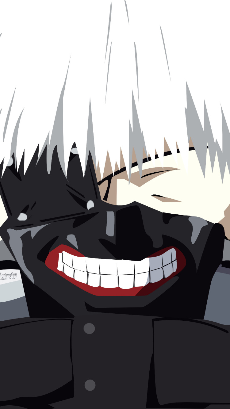 Personaje de Anime Masculino en Abrigo Negro. Wallpaper in 750x1334 Resolution