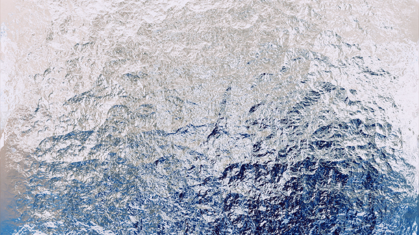 Weiße Und Schwarze Abstrakte Malerei. Wallpaper in 1366x768 Resolution