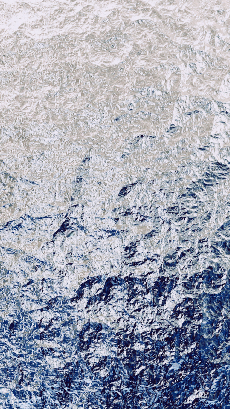 Weiße Und Schwarze Abstrakte Malerei. Wallpaper in 750x1334 Resolution