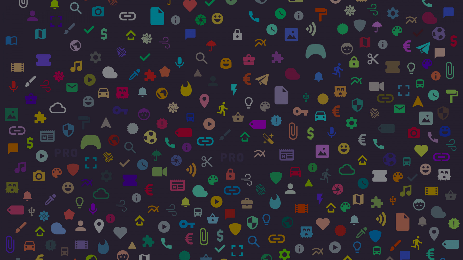 Blue Pink and Yellow Hearts and Hearts Print Textile. Wallpaper in 1920x1080 Resolution