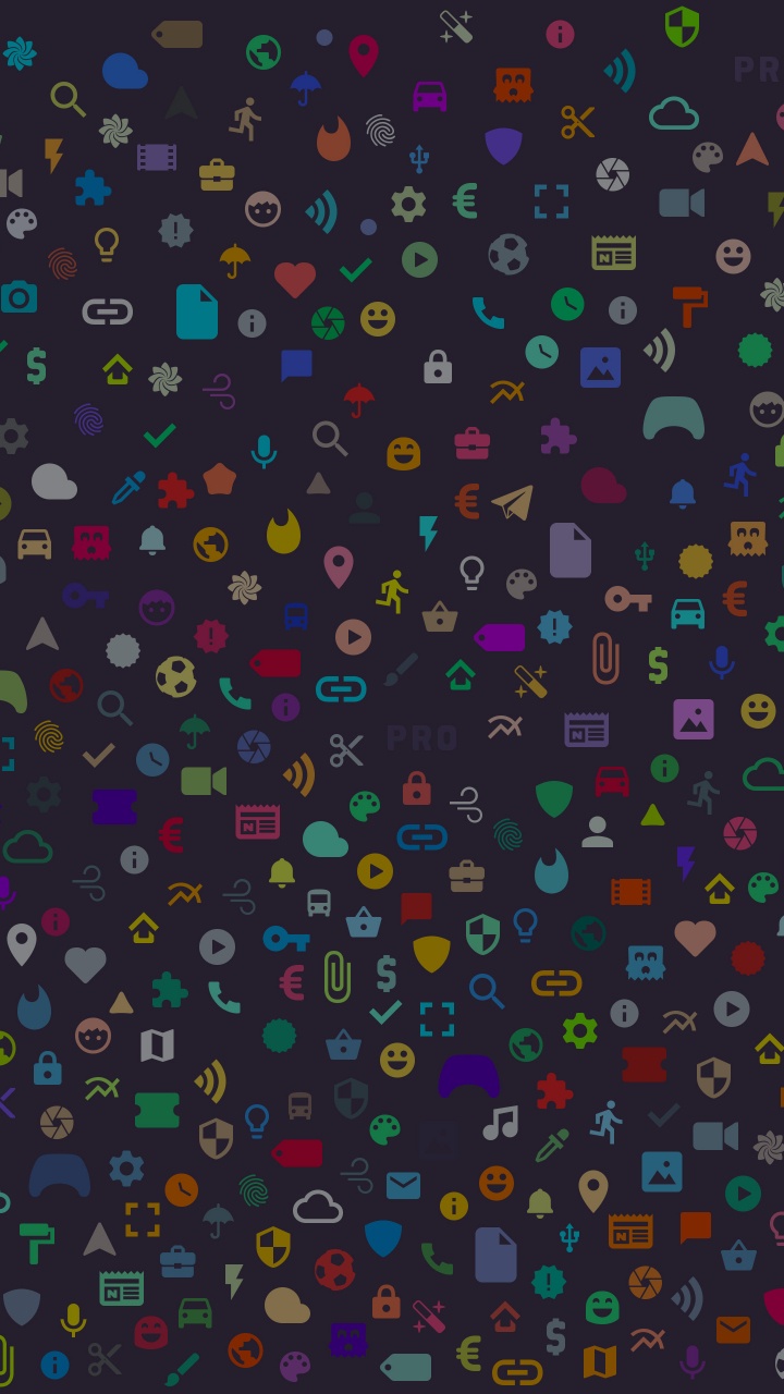 Blau Rosa Und Gelbe Herzen Und Herzen Drucken Textil Heart. Wallpaper in 720x1280 Resolution