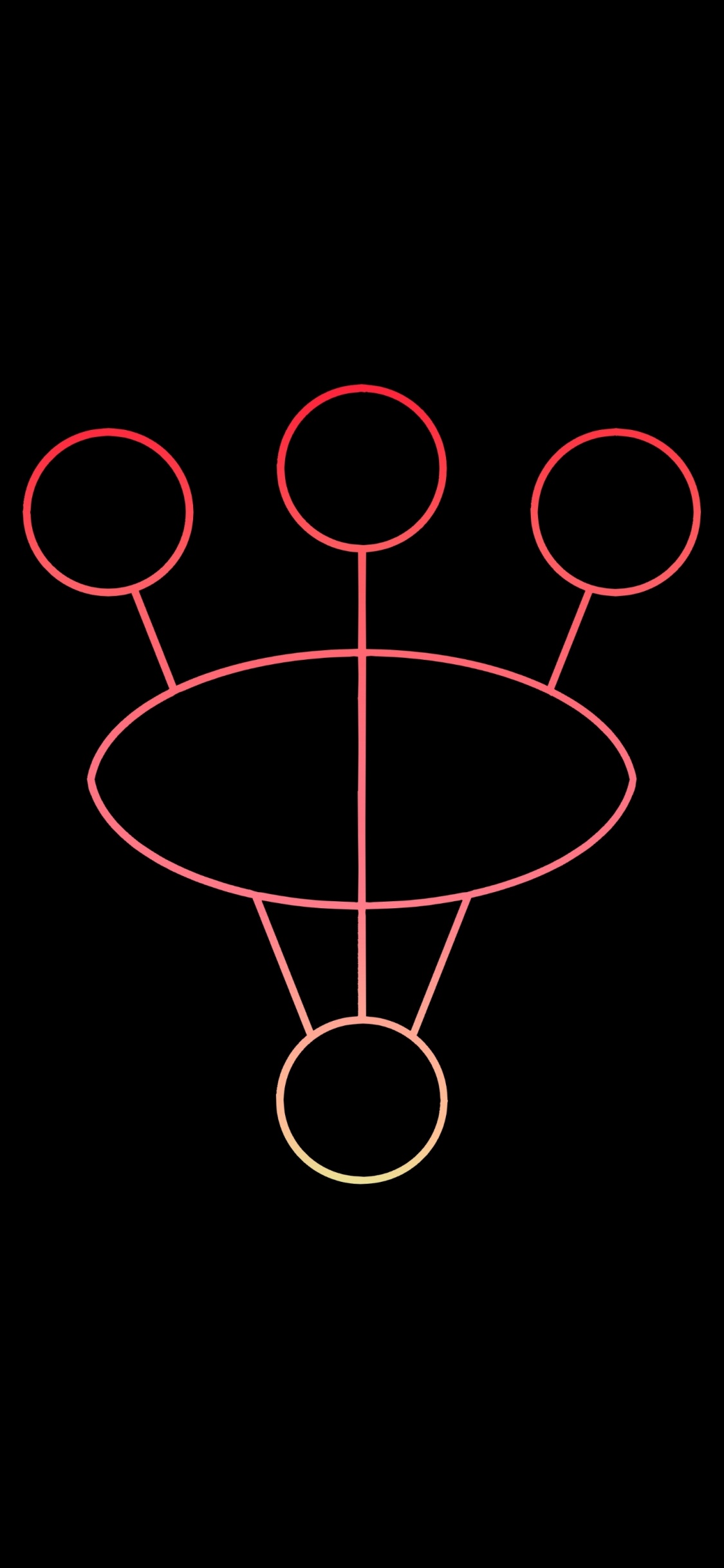 Cercle, Art, Symétrie, Symbole, Graphique. Wallpaper in 1125x2436 Resolution