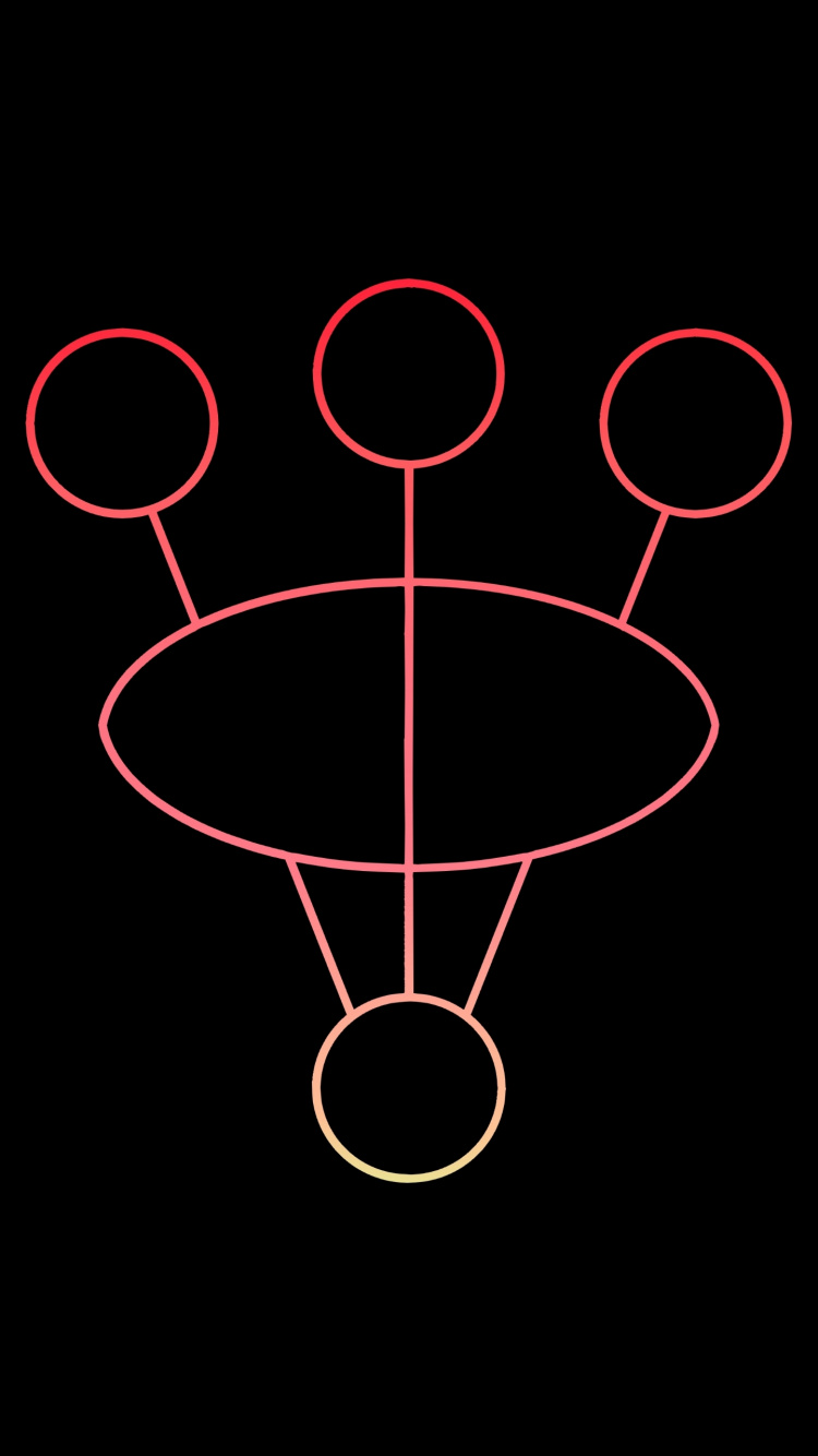 Cercle, Art, Symétrie, Symbole, Graphique. Wallpaper in 750x1334 Resolution