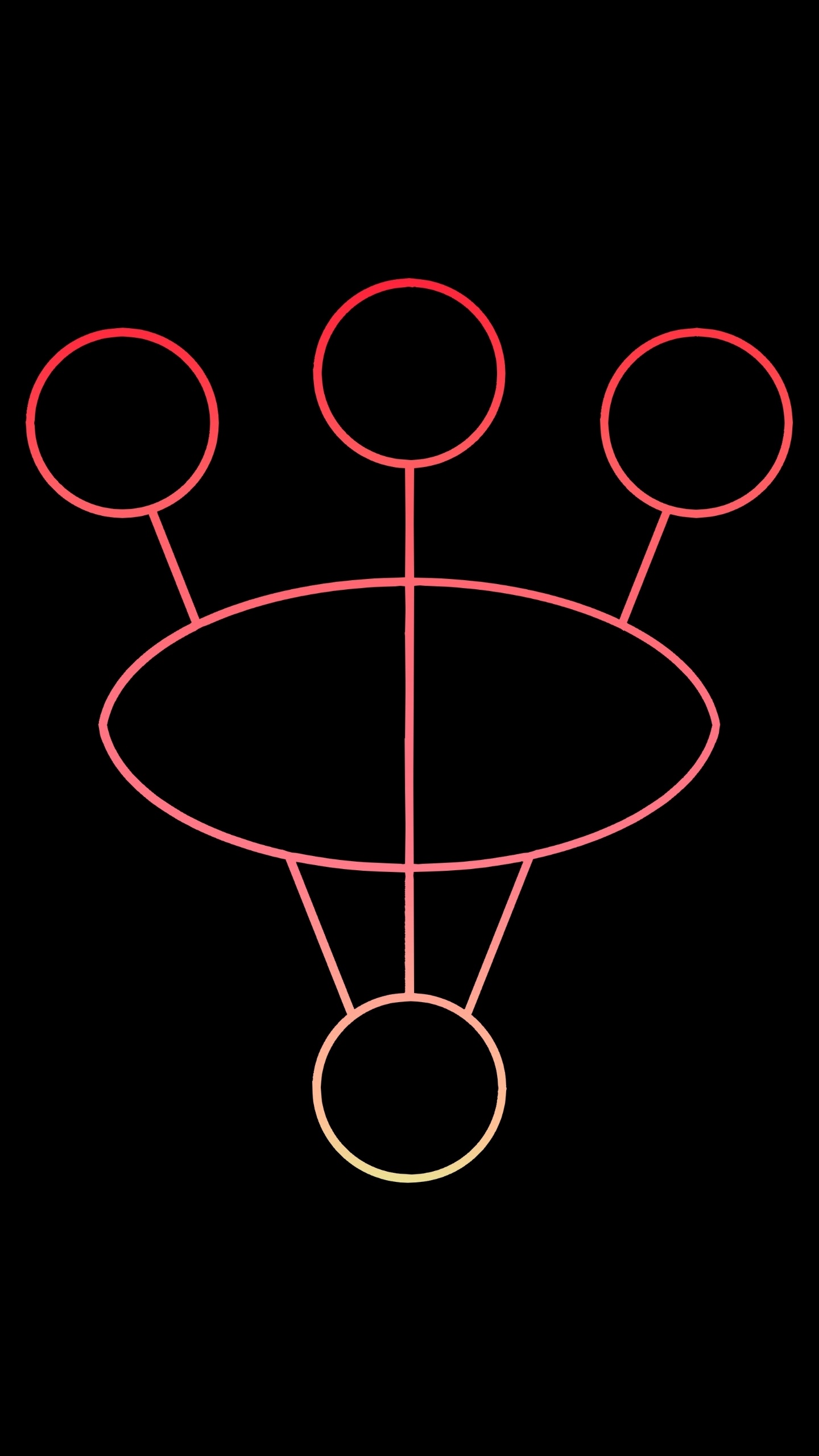 Circulo, Arte, Simetría, Patrón, Simbolo. Wallpaper in 1440x2560 Resolution