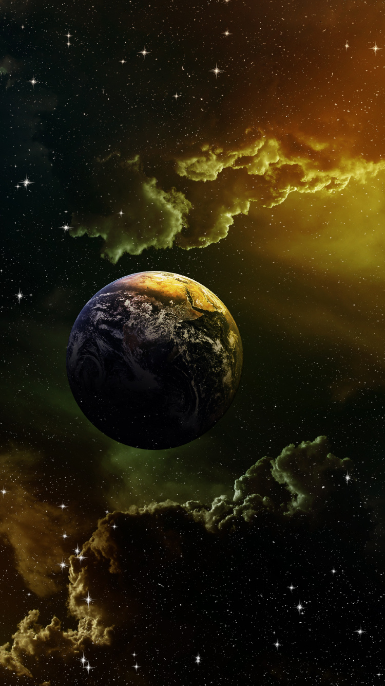 Full Moon in The Sky. Wallpaper in 750x1334 Resolution