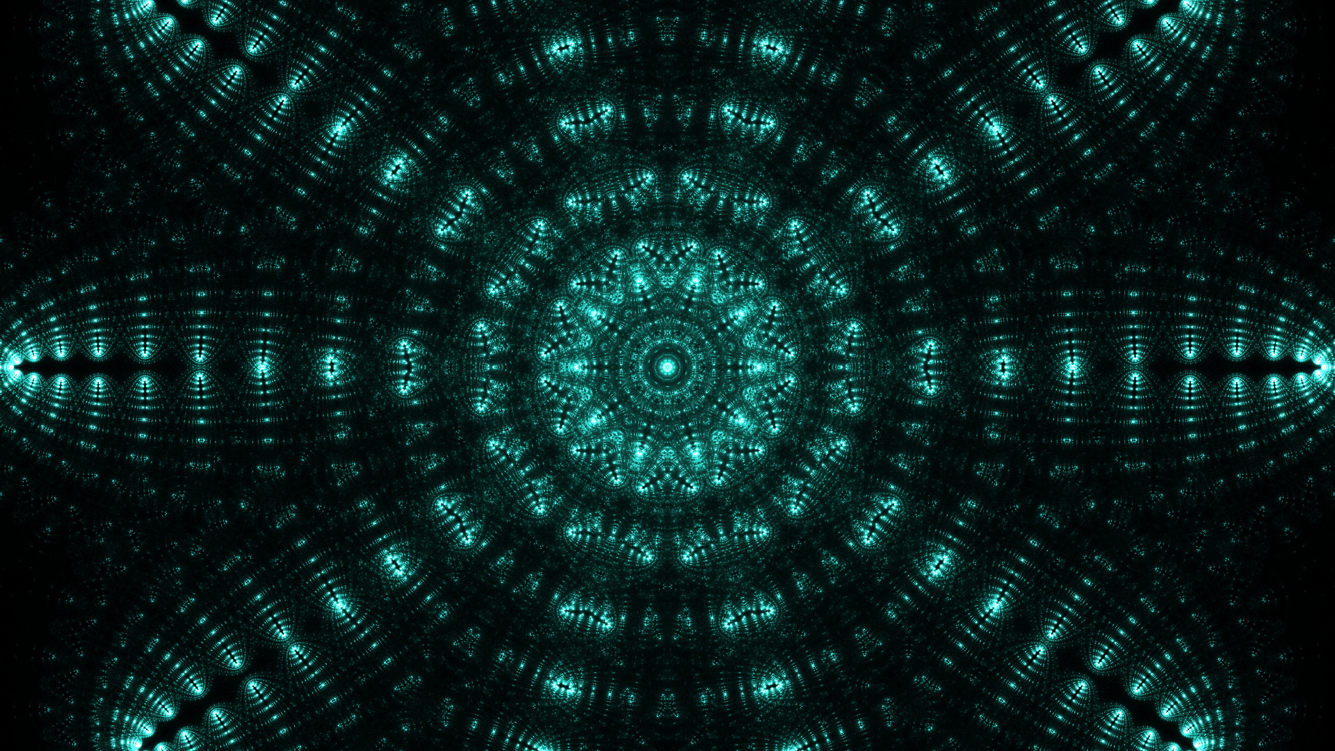 Illustration Ronde Bleue et Noire. Wallpaper in 1920x1080 Resolution