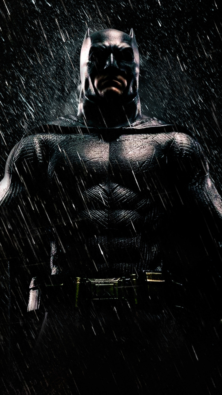 Hombre de Traje Negro Con Máscara Negra. Wallpaper in 750x1334 Resolution